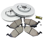 VW Brake Kit - Zimmermann/Akebono TXC0768AKT