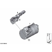BMW A/C Compressor - Denso 64529332781