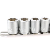 11 Piece Flat-Cut E-Star Socket Set - CTA Manufacturing 1469