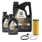 Audi Engine Oil Change Kit - Castrol 06E115562AKT55CS