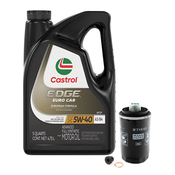 Audi Engine Oil Change Kit - Castrol 06J115403QKT6CS