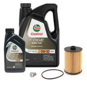VW Oil Change Kit (0W30) - Castrol KIT-00267CS