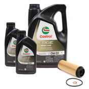 BMW 0W20 Oil Change Kit - Castrol 11425B4C845KT2CS