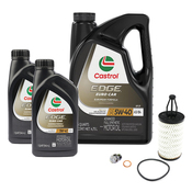 Mercedes Oil Change Kit 5W-40 - Castrol 2761800009.7L.MLCS
