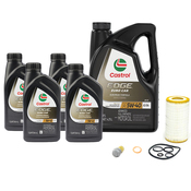 Mercedes Oil Change Kit 5W-40 - Castrol 0001802609.9L.AMGCS