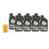 Volvo Oil Change Kit 5W30 - Castrol 30750013KTCS