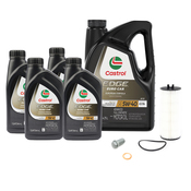 Mercedes Oil Change Kit 5W-40 - Castrol 1761800800CS