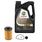 BMW 5W40 Oil Change Kit - Castrol 11427583220KT2CS
