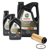 BMW 5W40 Oil Change Kit - Castrol 11427826799KT4CS
