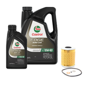 BMW 10W60 Oil Change Kit - Castrol 11427833769KT2CS