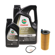 BMW 0W20 Oil Change Kit - Castrol 11428575211KT4CS