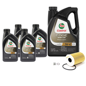 Porsche Engine Oil Change Kit (5W-40) - Castrol 99610722560KT2CS