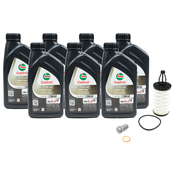 Mercedes Oil Change Kit 0W-40 - Castrol 2761800009.7LCS