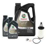 Mercedes Oil Change Kit 0W-40 - Castrol 2761800009.7L.MLCS