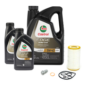Mercedes Oil Change Kit 5W-40 - Castrol M2727LCS