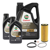 Audi Engine Oil Change Kit - Castrol 06E115562AKT43CS