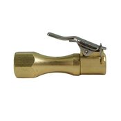 Straight Lock-On Air Chuck - Open-Flow - CTA Manufacturing 6525