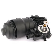 Audi VW Porsche Engine Oil Filter Housing - Hengst H815H
