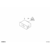 BMW Audio Auxiliary Jack - Genuine BMW 84109237655