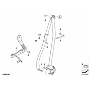 BMW Socket Head Cap Screw With Shoulder - Genuine BMW 72116985527