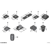 BMW Expanding Nut (Ts 3 5) - Genuine BMW 72118123852
