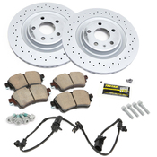 Audi Disc Brake Kit - Zimmermann Sport 100335852KT2