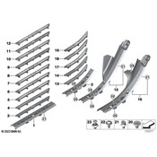 BMW Door Sill Plate - Genuine BMW 51478095504