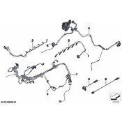 BMW engine wiring harness - Genuine BMW 12517823755