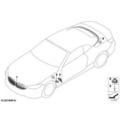 BMW Grille - Genuine BMW 51135B3B011