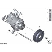 BMW Power Steering Pump - Genuine BMW 32416867163