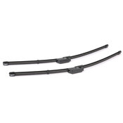 Audi VW Windshield Wiper Blade Set - Valeo Silencio Xtrim 8H0998002