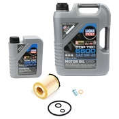 Mercedes Engine Oil Kit - Liqui Moly 0W20 229.72 M264 W253 