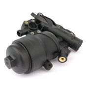 Porsche Engine Oil Filter Housing - Vaico V45-0247