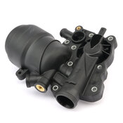 Porsche Engine Oil Filter Housing - Vaico V45-0247