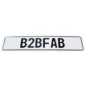 VW European License Plate - B2BFAB B2BFABEPWB