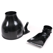 BMW E46 M3 Hybrid Carbon Airbox System - Eventuri EVE-E46ABX-CF-INT