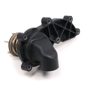 Audi Porsche VW Engine Coolant Thermostat Housing Assembly - OE Supplier 06E121111AL