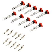 Audi Ignition Tune-Up Kit - Eldor R0602S00300KT2