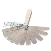 12 Blade Feeler Gauge Set & 6 Wire Spark Plug Gap - Gearwrench 164