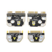 BMW CSL Style Yellow DRL LED Module Set - Motorsport+ MSP-F97-YDRL-LCI