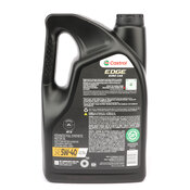 5W-40 A3/B4 Synthetic Engine Oil (5 Qt) - Castrol Edge 15D934