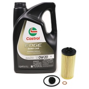 BMW 0W20 Oil Change Kit - Castrol 11428593186KT3CS
