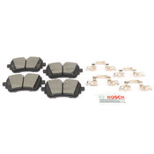 Audi Disc Brake Pad Set - Bosch QuietCast BC2365
