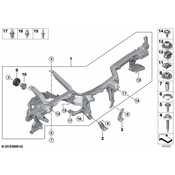 BMW Rivet Pin (M8X20) - Genuine BMW 13328506195