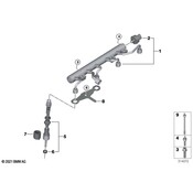 BMW Injection Tube - Genuine BMW 13537852403