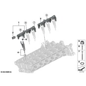 BMW Fuel Injection Fuel Rail - Genuine BMW 13538665631
