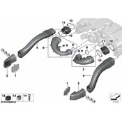BMW Engine Air Intake Hose Bushing - Genuine BMW 13718645360