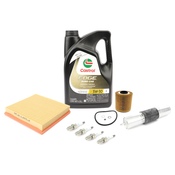 BMW Tune Up and Filters Kit with Oil - Castrol E36TUNEKIT3-Oil
