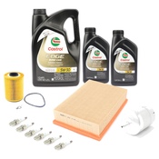 BMW Tune Up and Filters Kit with Oil - E36TUNEKIT6-Oil