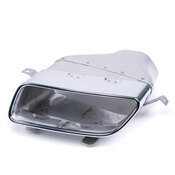 Volvo Chrome Exhaust Tip Bumper Trim Ring - Genuine Volvo 31425016